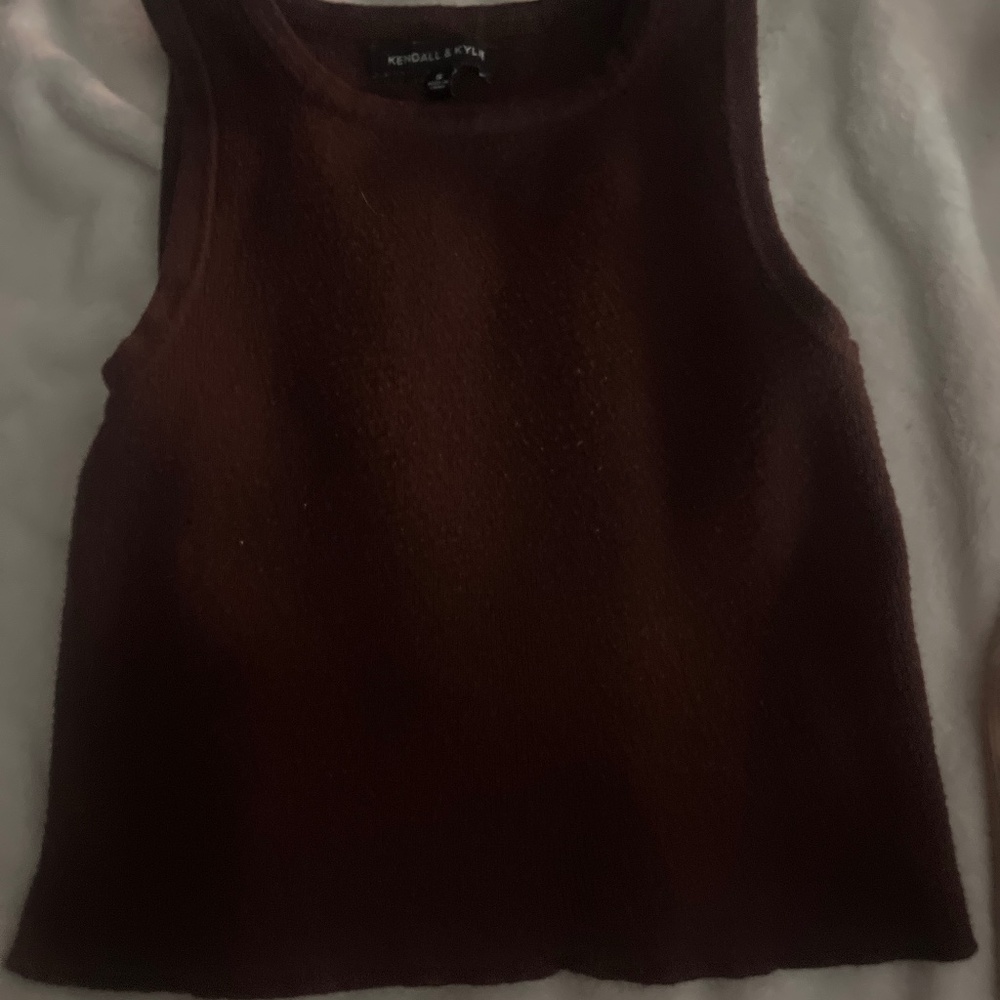 Brown Tank top